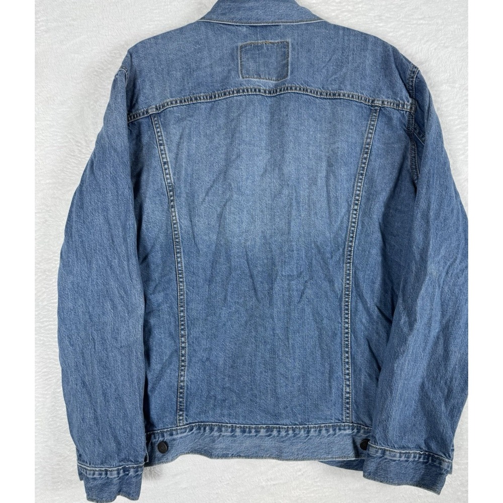 Levi's Trucker Jacket Mens XXL *Fits XL* Faded Wash Outerwear Classic Button Up - Picture 15 of 16